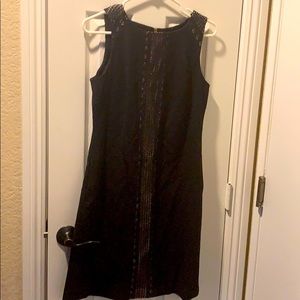 Sweet black a-line lace dress C2